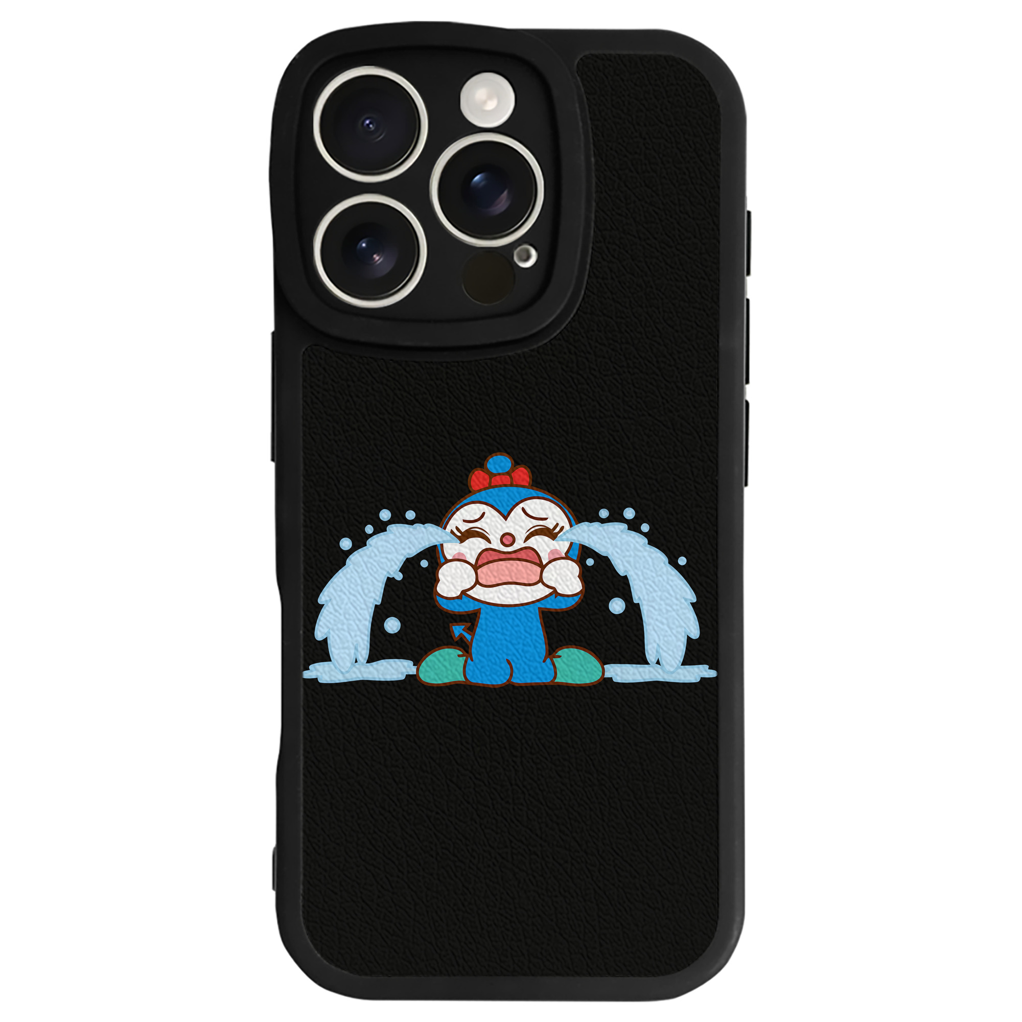 （画像用） アンパンマン Anpanman 【iPhone 16シリーズ対応】シリコンスマホケース（レザー調） 材質：シリコン